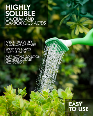 Nutri-Cal Liquid Fertilizer- Rapid Calcium Deficiency Correction for Plants